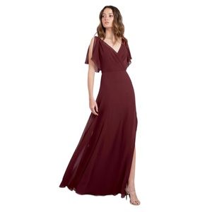 Jenny Yoo Hayes Bridesmaid Dress in
Hibiscus